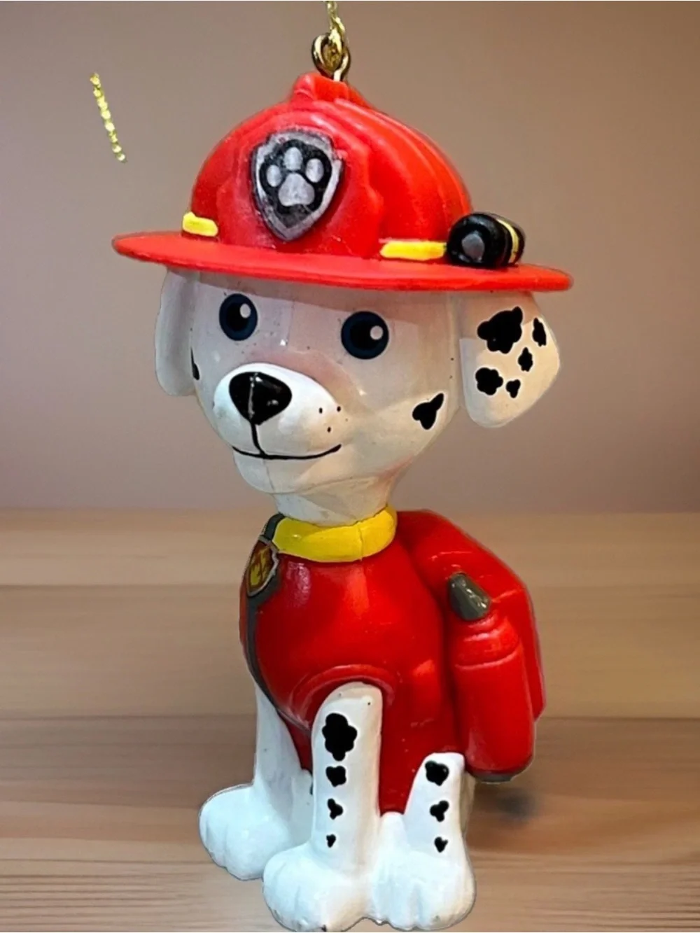 Spin Master Paw Patrol Marshall Christmas Tree Ornament Dalmatian Dog Fireman